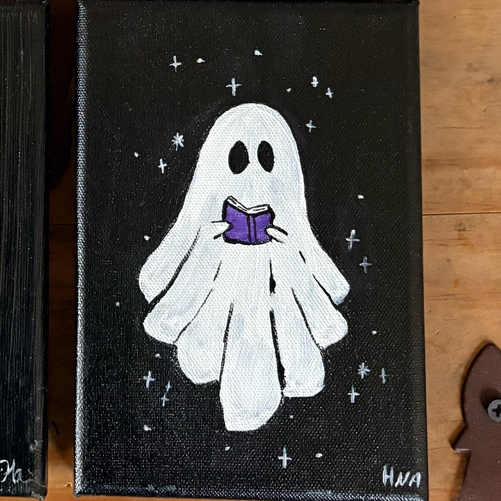 Book Ghost Painting